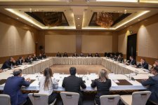 Ədliyyə Nazirliyi və KOBİA biznes assosiasiyalarla görüş keçirib (FOTO)