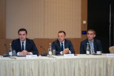 Ədliyyə Nazirliyi və KOBİA biznes assosiasiyalarla görüş keçirib (FOTO)