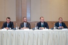 Ədliyyə Nazirliyi və KOBİA biznes assosiasiyalarla görüş keçirib (FOTO)
