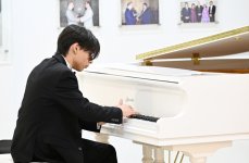 Heydər Əliyev Fondunun vitse-prezidenti Leyla Əliyeva Bülbül adına Orta İxtisas Musiqi Məktəbində olub (FOTO)