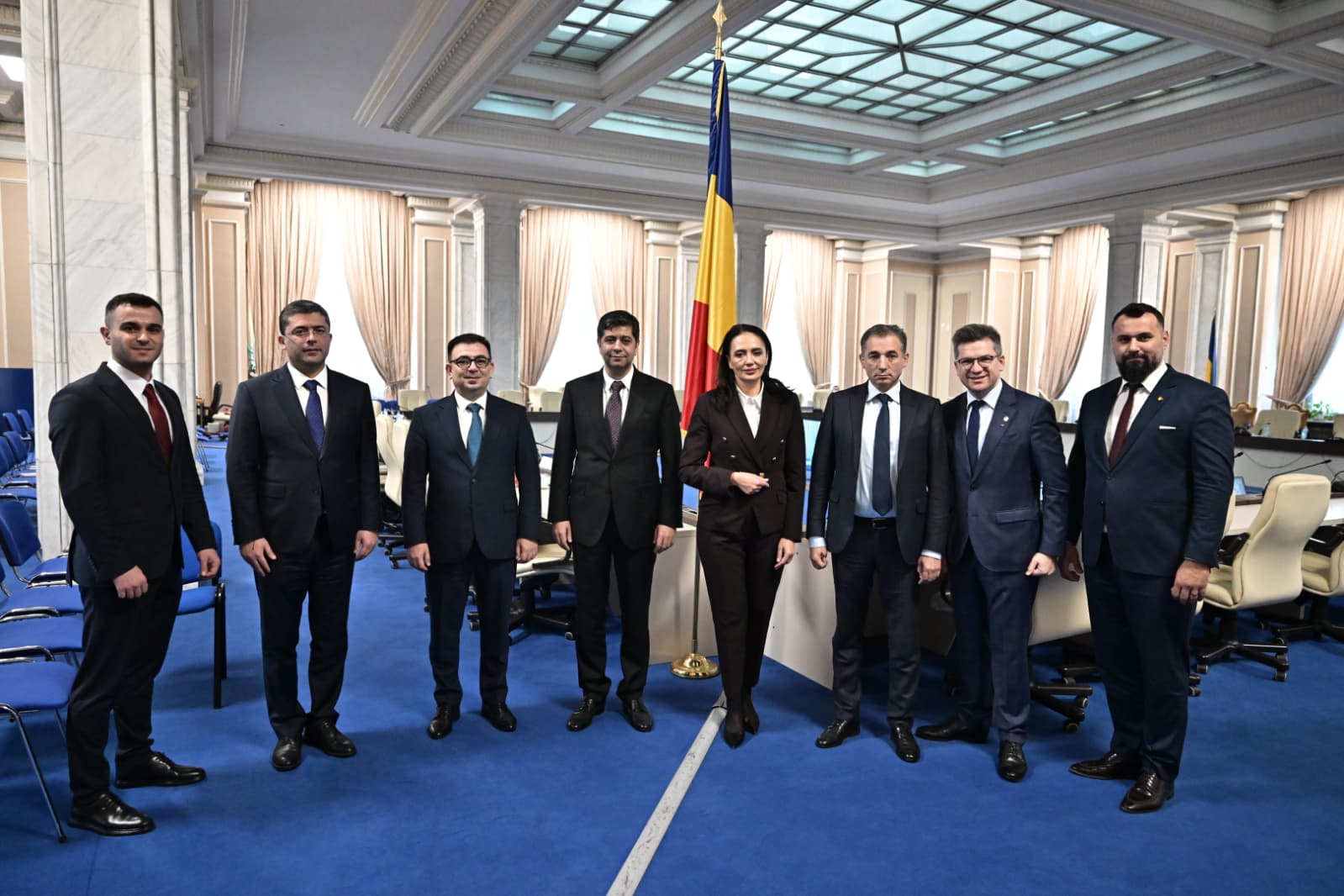 Azərbaycan nümayəndə heyəti Rumıniya Parlamentinin Deputatlar Palatasında olub (FOTO)