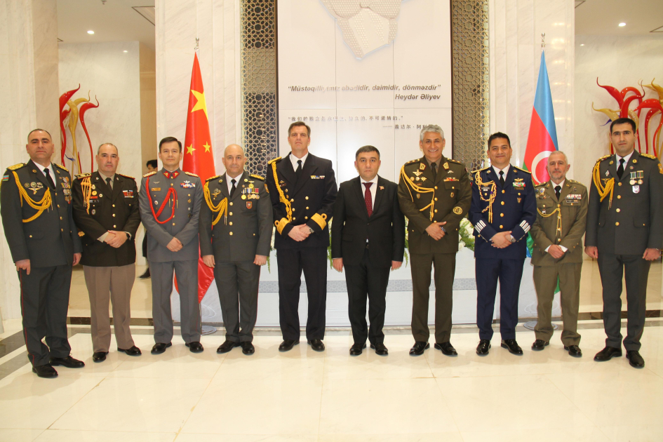 Azərbaycanın Çindəki səfirliyində Zəfər Günü və Dövlət Bayrağı Günü münasibətilə tədbir keçirilib (FOTO)