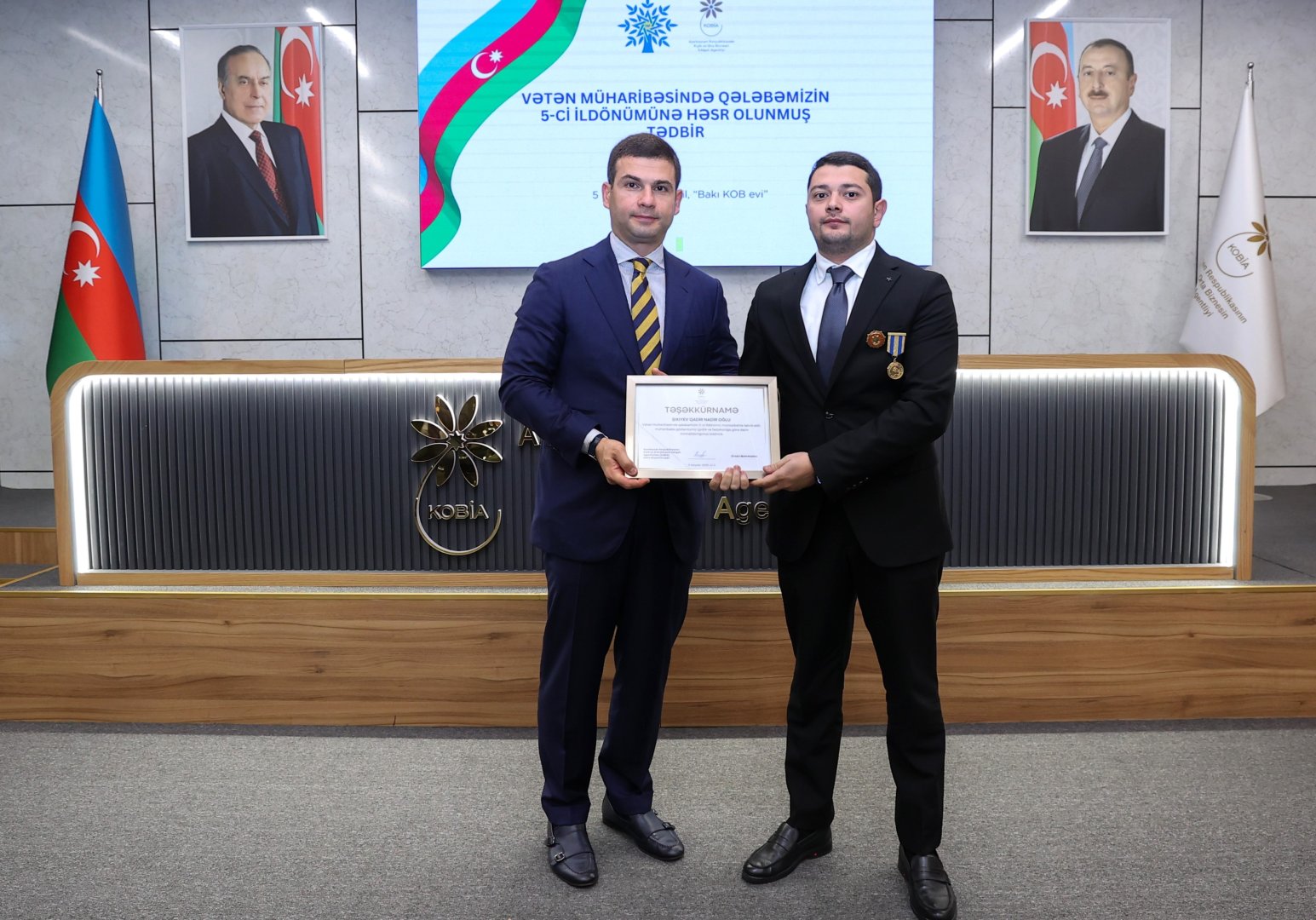 “Bakı KOB evi”ndə Zəfər Gününə həsr olunmuş tədbir keçirilib (FOTO)