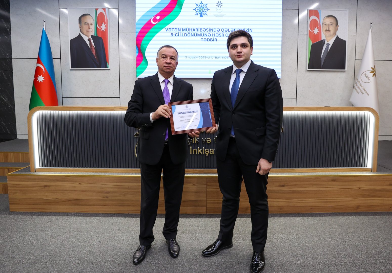 “Bakı KOB evi”ndə Zəfər Gününə həsr olunmuş tədbir keçirilib (FOTO)