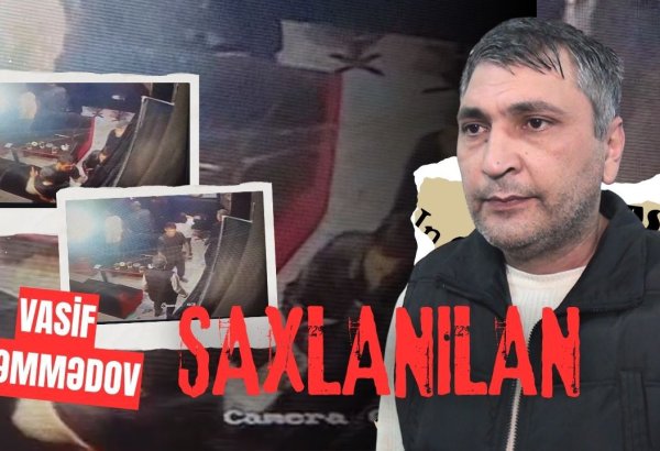 Balakəndə kafedə xuliqanlıq: Bakalı tanışının başına çırpdı