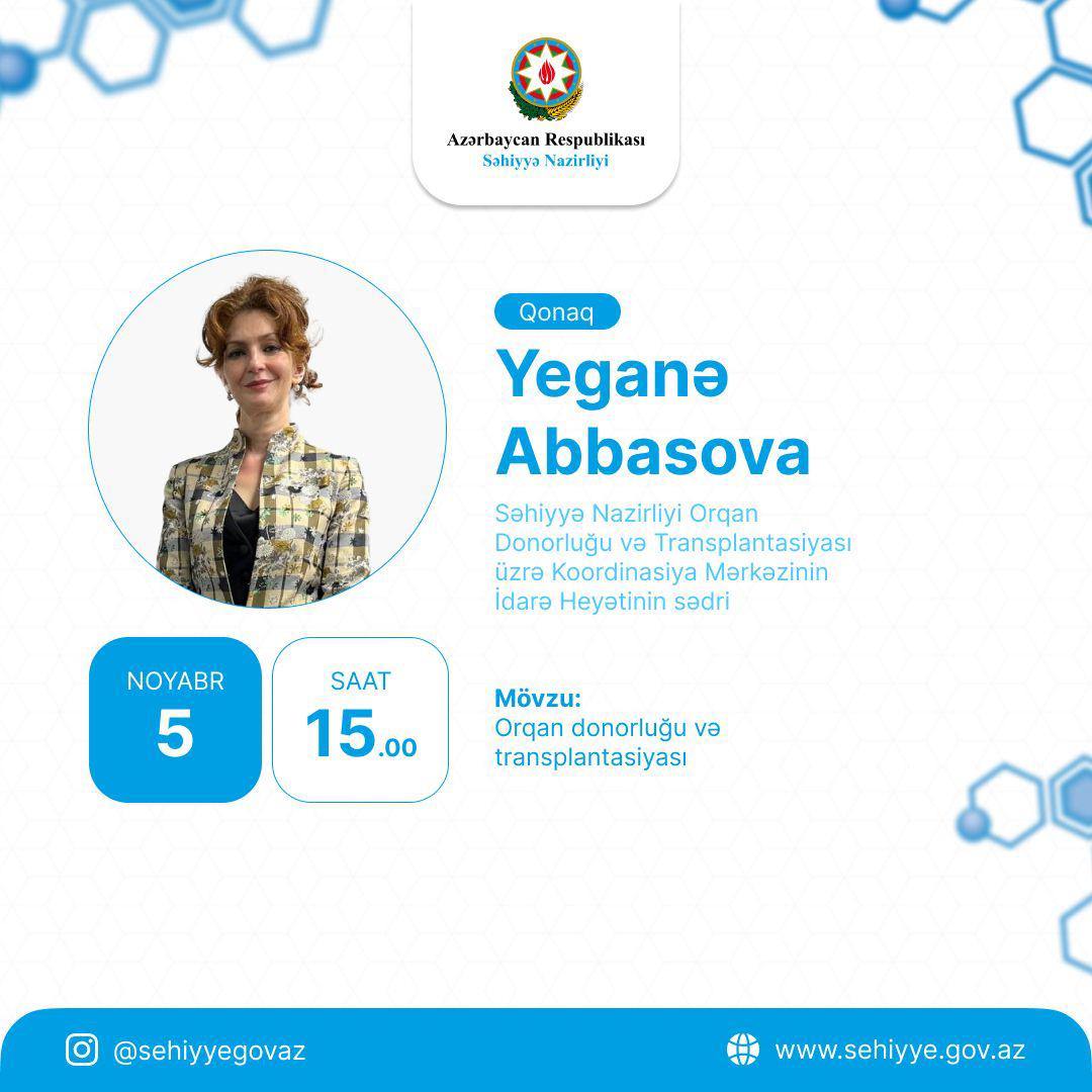 Orqan donorluğunda ailənin rolu– Səhiyyə Nazirliyi aydınlıq gətirir