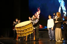 Şəhid analarının iştirakı ilə Vətən müharibəsində Zəfərin 5 illiyinə həsr olunmuş tədbir keçirilib (FOTO)