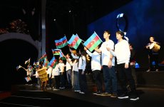 Şəhid analarının iştirakı ilə Vətən müharibəsində Zəfərin 5 illiyinə həsr olunmuş tədbir keçirilib (FOTO)