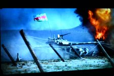 Şəhid analarının iştirakı ilə Vətən müharibəsində Zəfərin 5 illiyinə həsr olunmuş tədbir keçirilib (FOTO)