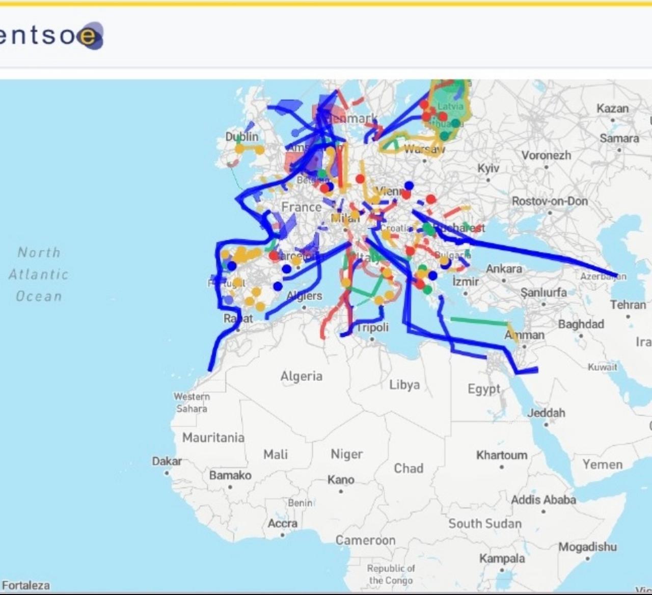 “Xəzər-Qara dəniz-Avropa Yaşıl Enerji Dəhlizi”nin Faza 1 və Faza 2 layihələri TYNDP 2026 portfelinə daxil edilib