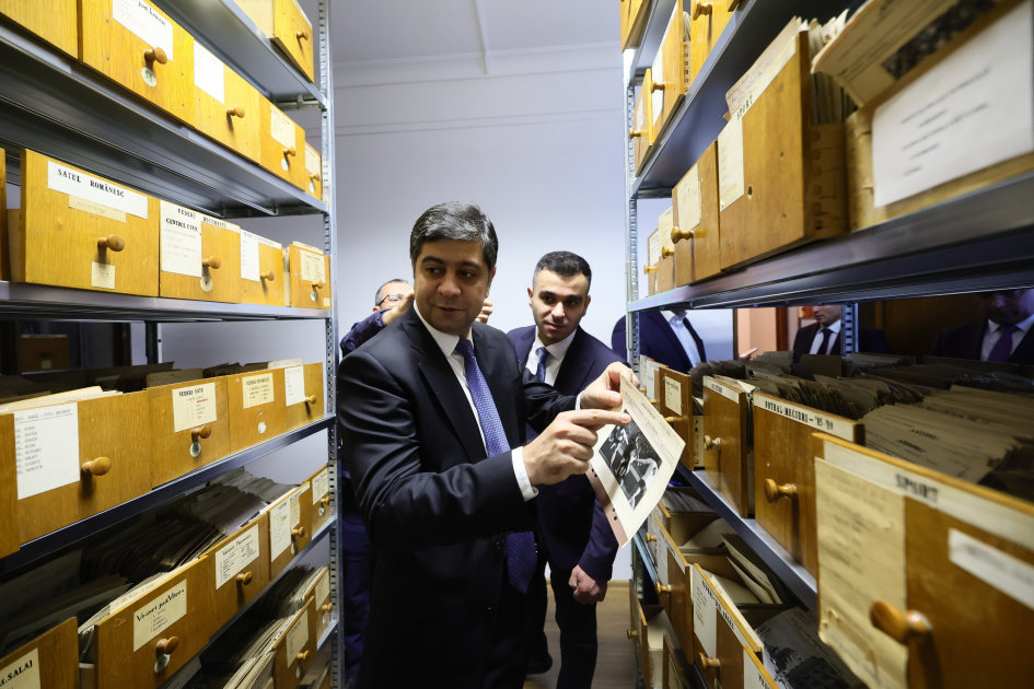 Azərbaycan və Rumıniya milli xəbər agentlikləri arasında əməkdaşlıq müzakirə olunub (FOTO)