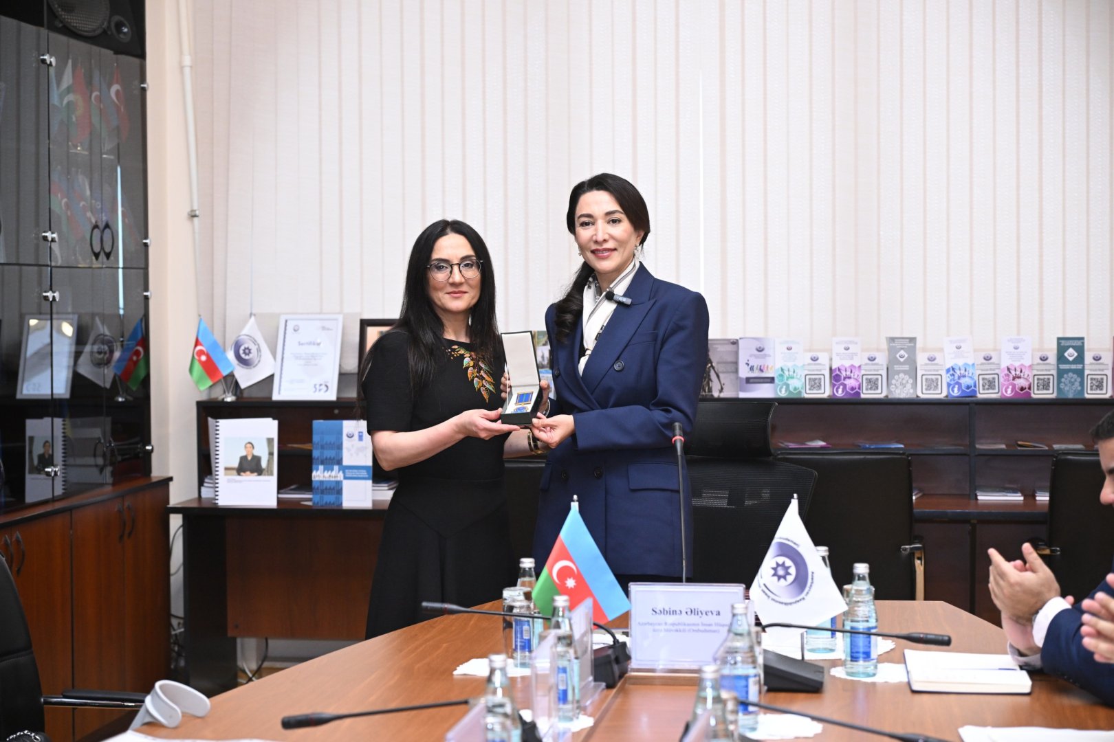 Ombudsman Aparatında Zəfər Günü ilə bağlı tədbir təşkil olunub (FOTO)