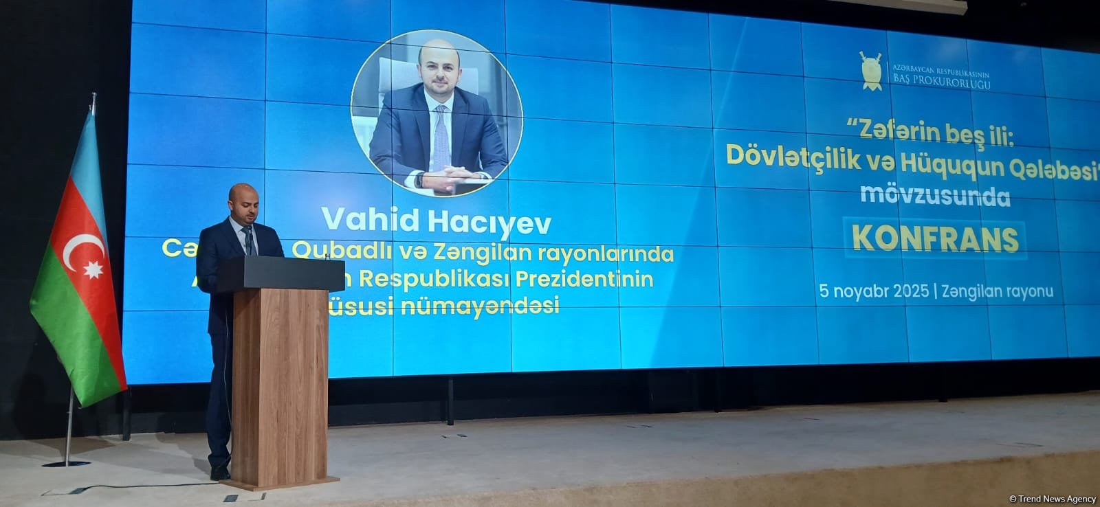 Zəngilan şəhərində tikinti işləri yekunlaşmaq üzrədir - Vahid Hacıyev