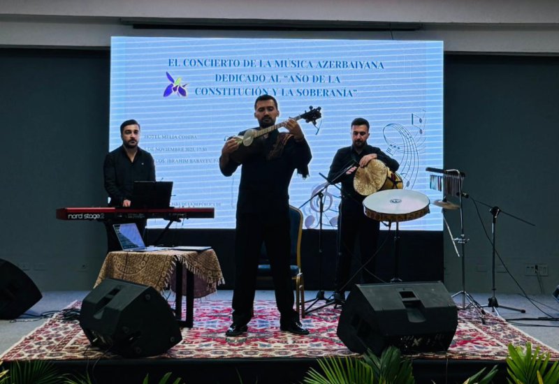 Kubada Zəfər Günü münasibətilə konsert proqramı keçirilib (FOTO)