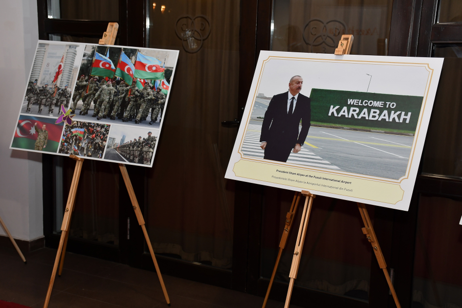 Buxarestdə Zəfər Günü qeyd olunub (FOTO/VİDEO)