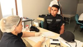 Laçında qanvermə aksiyası keçirilib (FOTO)