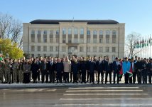 Şuşada Zəfər Gününün 5 illiyi münasibətilə hərbi yürüş keçirilib (FOTO)