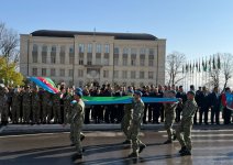 Şuşada Zəfər Gününün 5 illiyi münasibətilə hərbi yürüş keçirilib (FOTO)