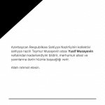 Səhiyyə nazirinin atası vəfat edib