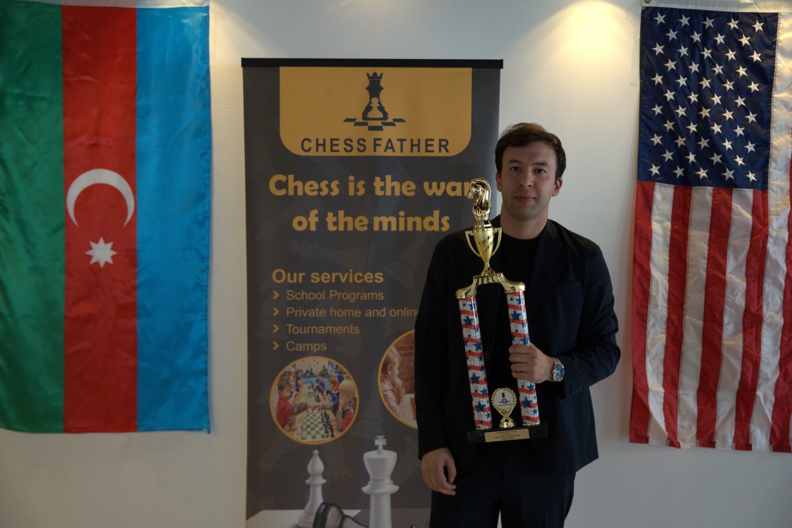 Nyu Yorkda Zəfər Gününə həsr olunan şahmat turniri keçirilib (FOTO)