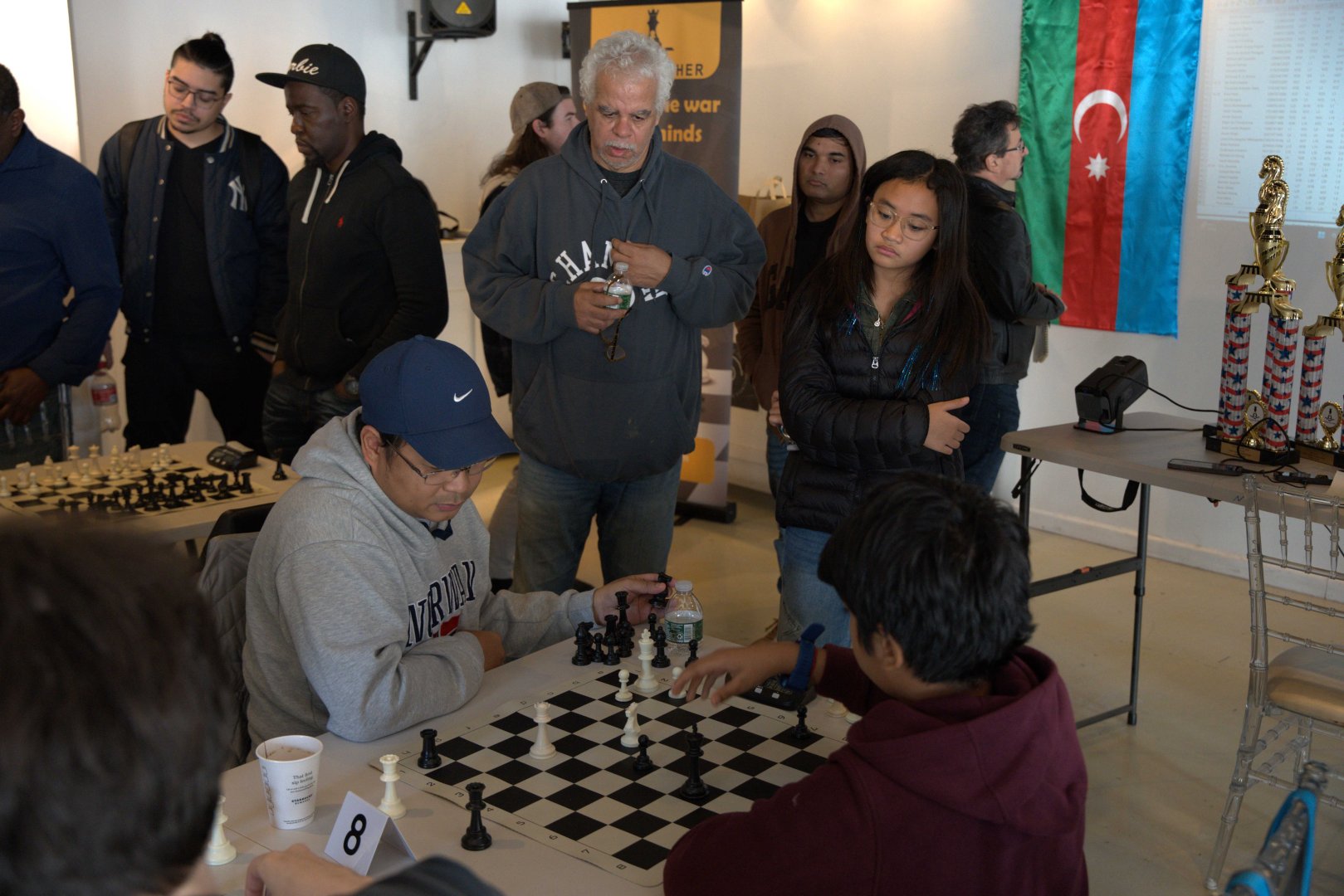 Nyu Yorkda Zəfər Gününə həsr olunan şahmat turniri keçirilib (FOTO)