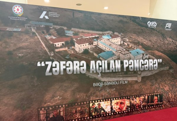 “Zəfərə açılan pəncərə” bədii-sənədli filminin təqdimatı keçirilib (YENİLƏNİB)