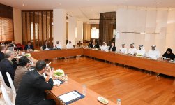 Azərbaycan - BƏƏ Birgə Biznes Şurasının həmsədrlərinin ilk iclası keçirilib (FOTO)