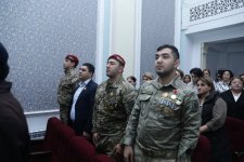 Xaçmazda Zəfər Gününə həsr olunan “Əsrə bərabər 44 gün” adlı konfrans keçirilib (FOTO)