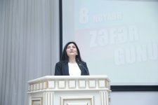 Xaçmazda Zəfər Gününə həsr olunan “Əsrə bərabər 44 gün” adlı konfrans keçirilib (FOTO)