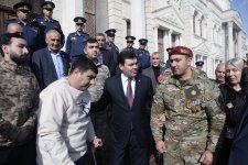 Xaçmazda Zəfər Gününə həsr olunan “Əsrə bərabər 44 gün” adlı konfrans keçirilib (FOTO)