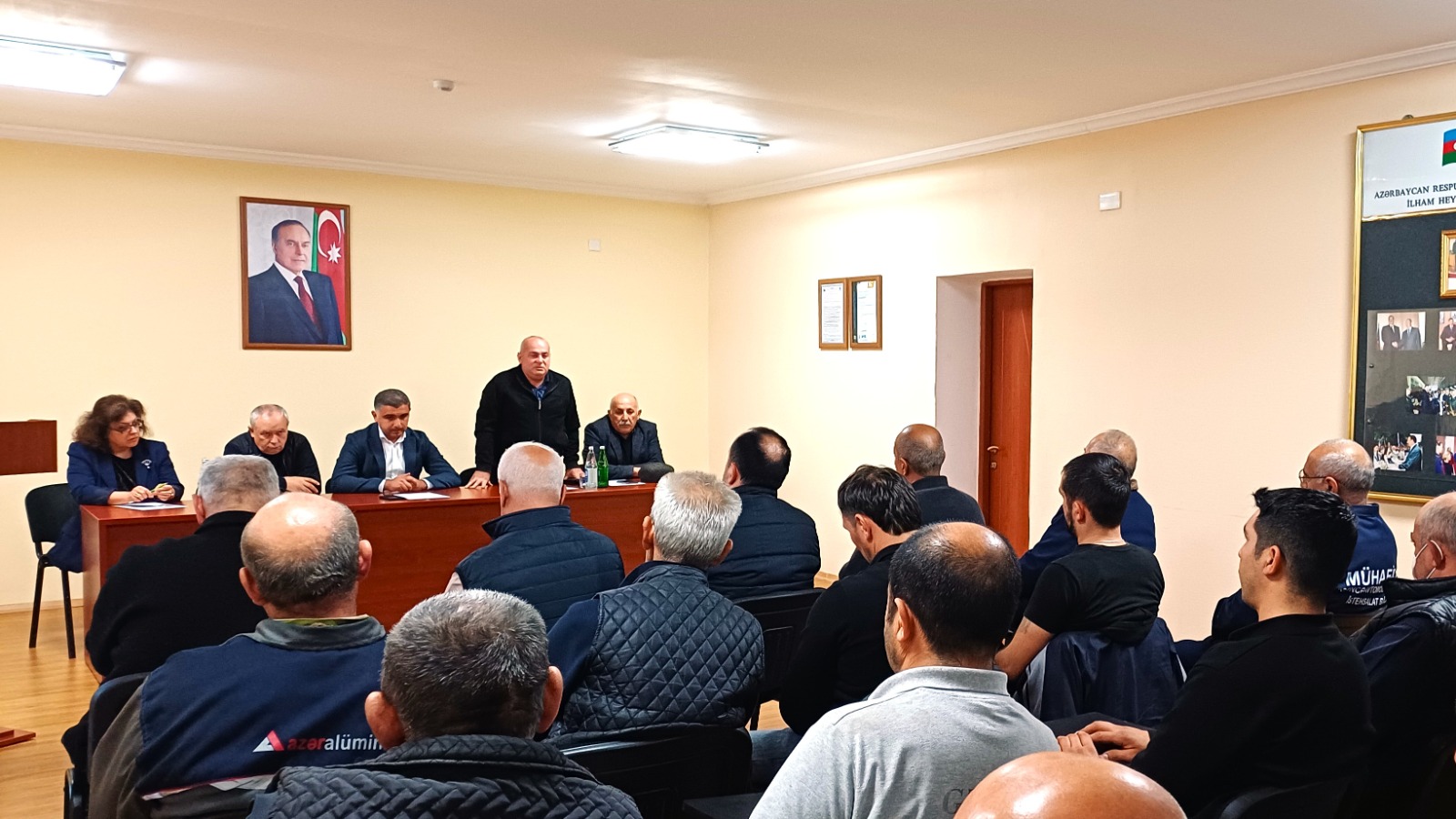 Gəncə avtomobil zavodu İB-də Zəfər gününün 5 illiyi qeyd olundu (FOTO)