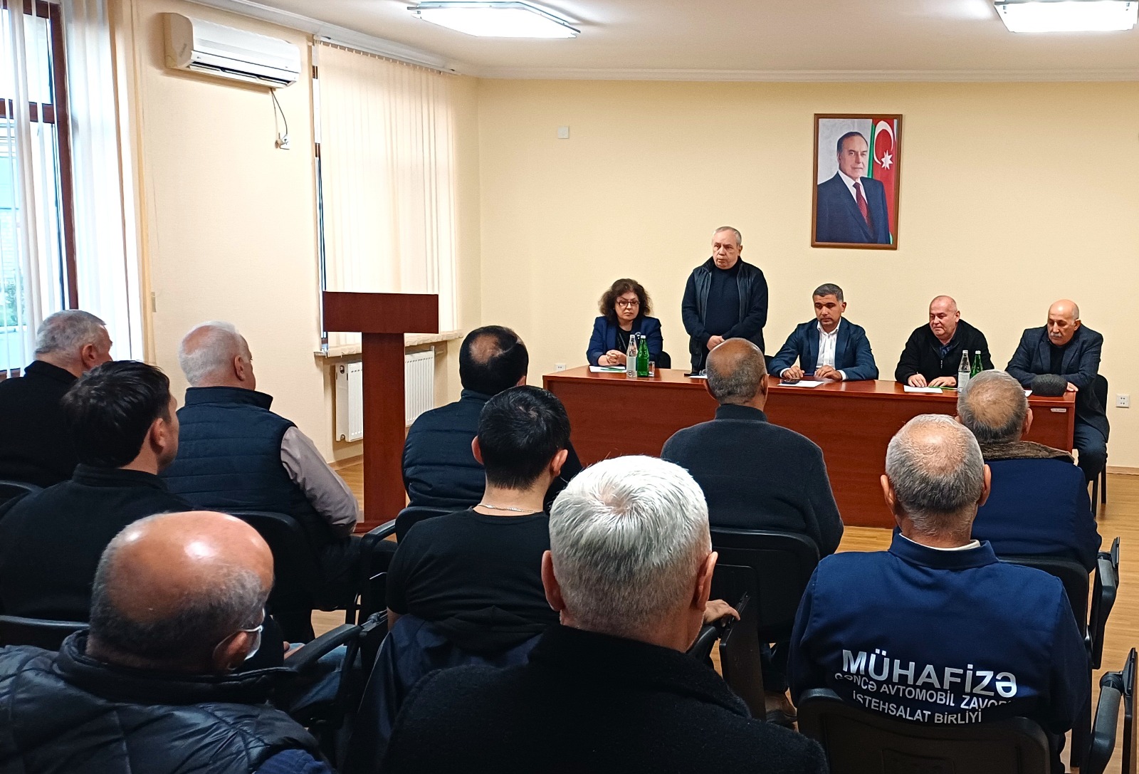 Gəncə avtomobil zavodu İB-də Zəfər gününün 5 illiyi qeyd olundu (FOTO)