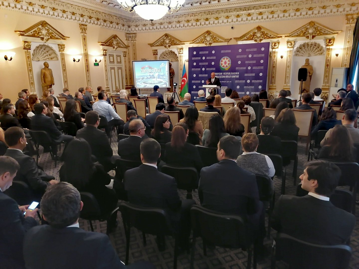 Diasporla İş üzrə Dövlət Komitəsində "Zəfərimiz dünyada" adlı tədbir təşkil olunub (FOTO)