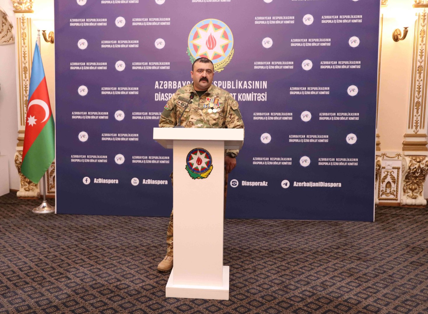 Diasporla İş üzrə Dövlət Komitəsində "Zəfərimiz dünyada" adlı tədbir təşkil olunub (FOTO)