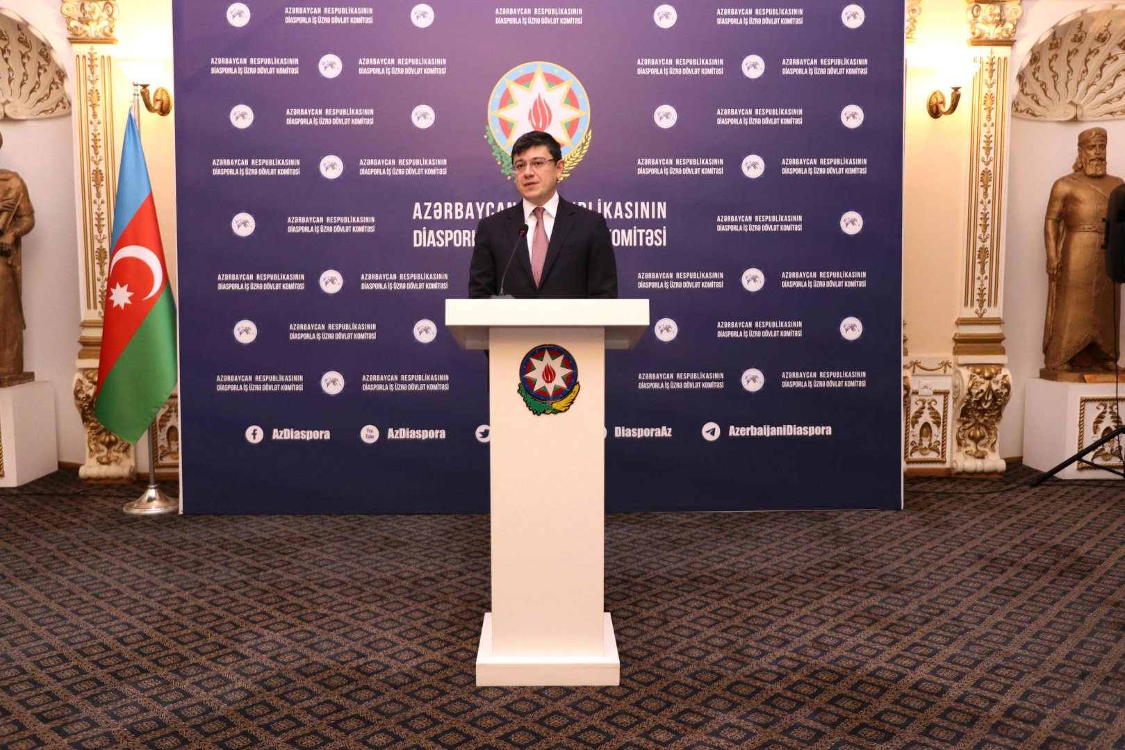 Diasporla İş üzrə Dövlət Komitəsində "Zəfərimiz dünyada" adlı tədbir təşkil olunub (FOTO)
