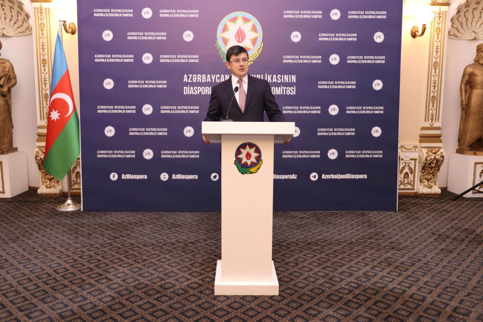 Diasporla İş üzrə Dövlət Komitəsində "Zəfərimiz dünyada" adlı tədbir təşkil olunub (FOTO)