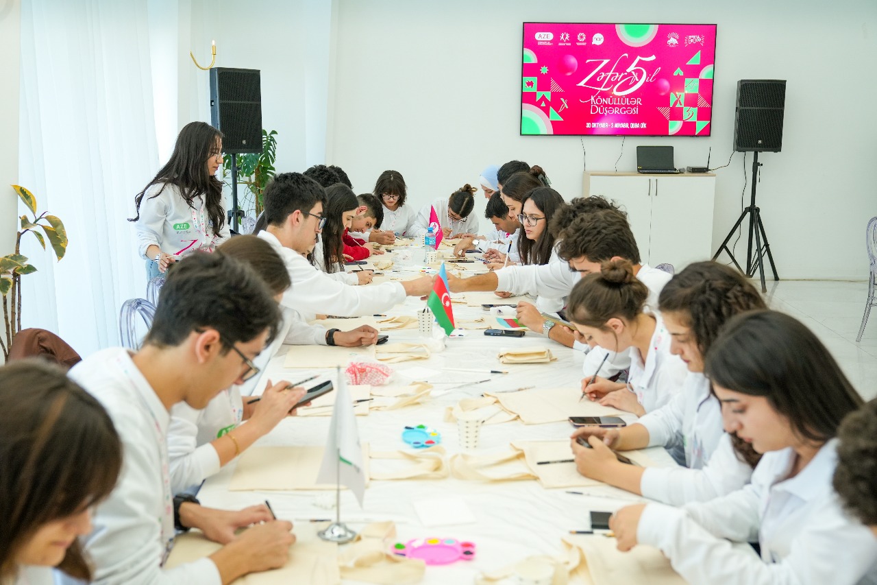 Zəfərimizin 5-ci ildönümünə həsr olunmuş “Zəfər 5 il” könüllülər düşərgəsi həyata keçirilib (FOTO)