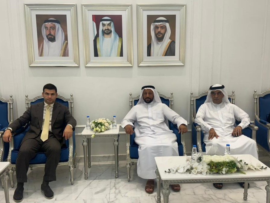 Azərbaycan - BƏƏ Birgə Biznes Şurasının həmsədrlərinin ilk iclası keçirilib (FOTO)