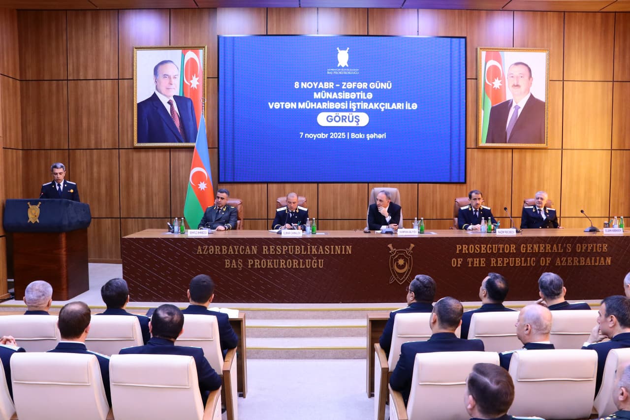 Baş Prokurorluqda Zəfər gününə həsr olunmuş tədbir keçirilib (FOTO)