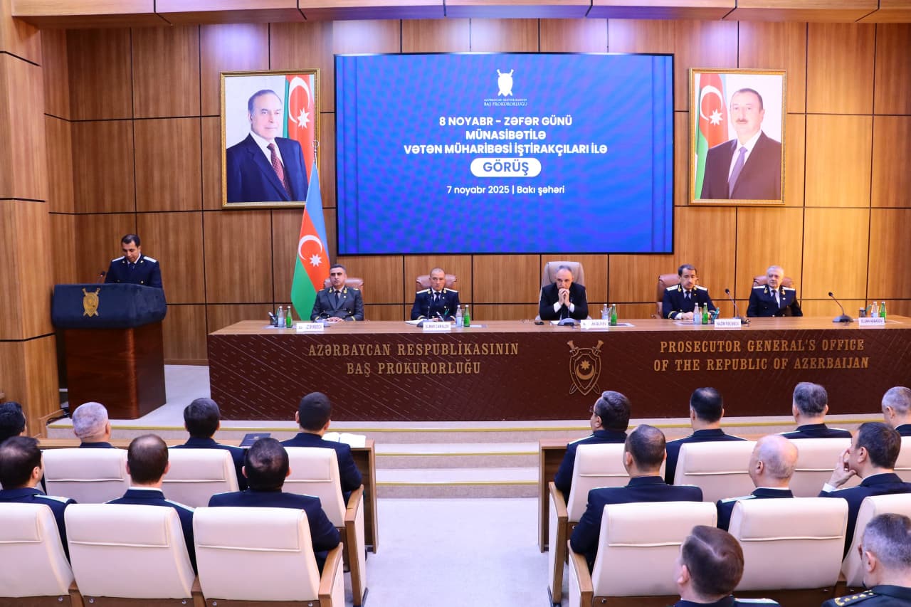 Baş Prokurorluqda Zəfər gününə həsr olunmuş tədbir keçirilib (FOTO)