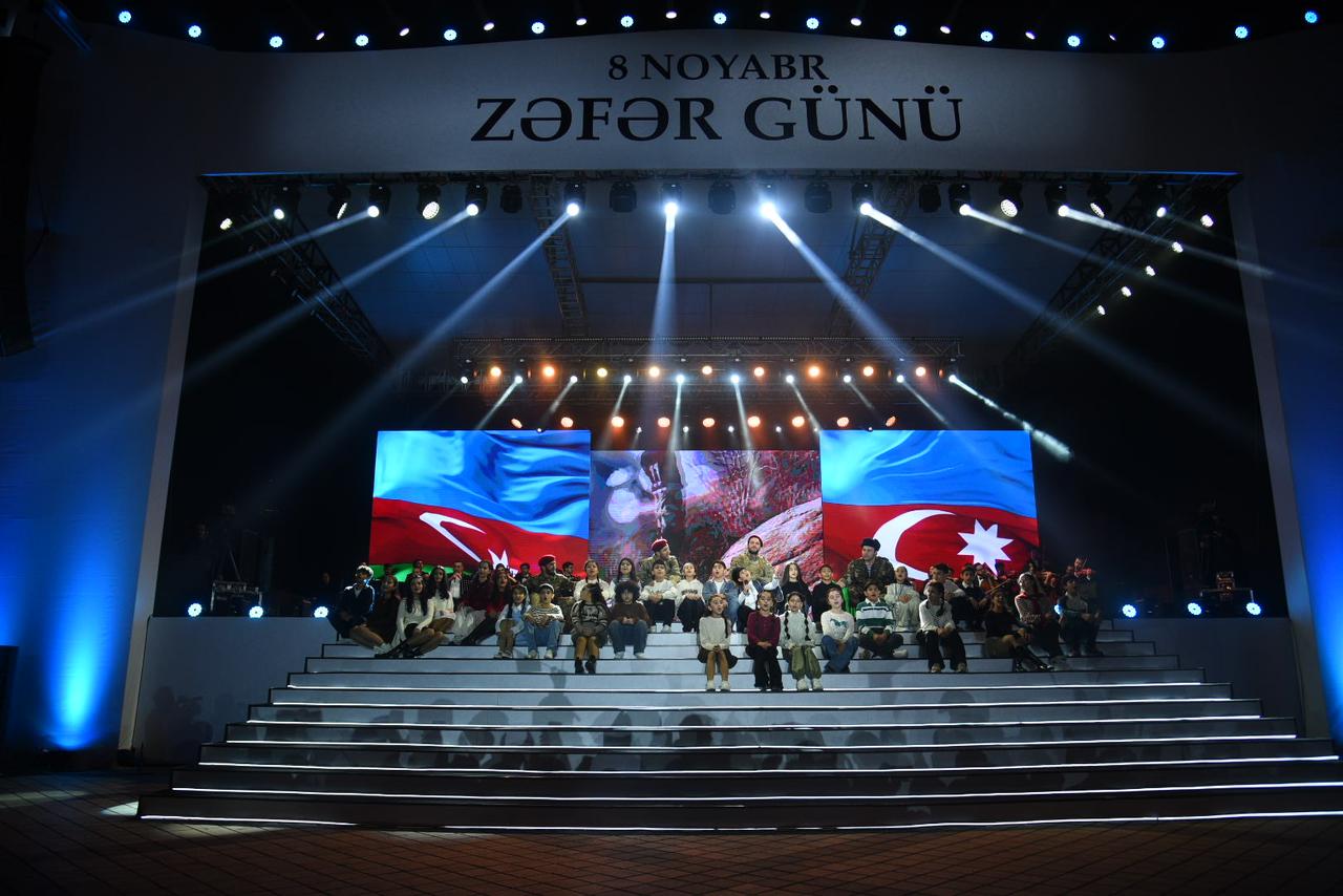 8 Noyabr - Zəfər Günü münasibətilə Bakıda təntənəli bayram konserti keçirilir (FOTO/VİDEO)