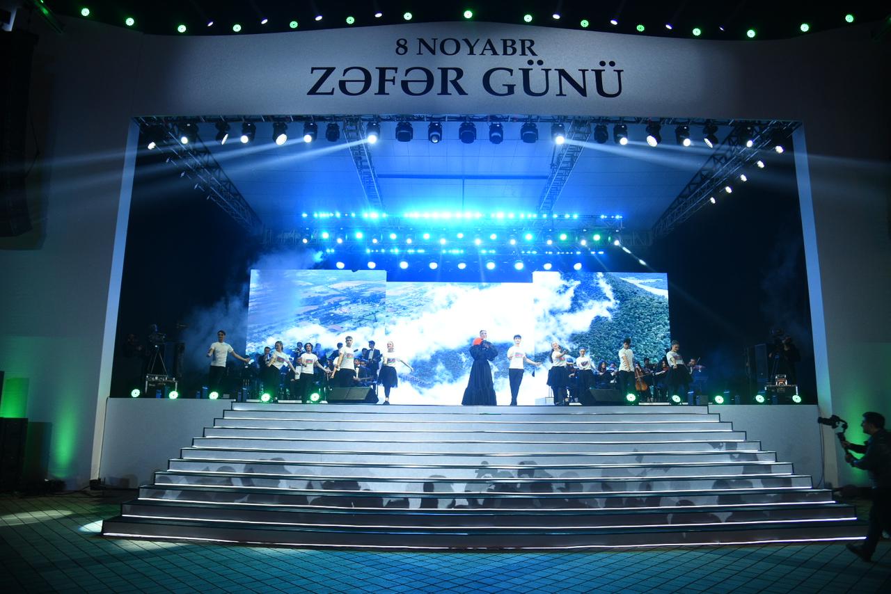 8 Noyabr - Zəfər Günü münasibətilə Bakıda təntənəli bayram konserti keçirilir (FOTO/VİDEO)
