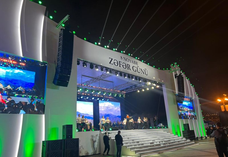 8 Noyabr - Zəfər Günü münasibətilə Bakıda təntənəli bayram konserti keçirilir (FOTO/VİDEO)