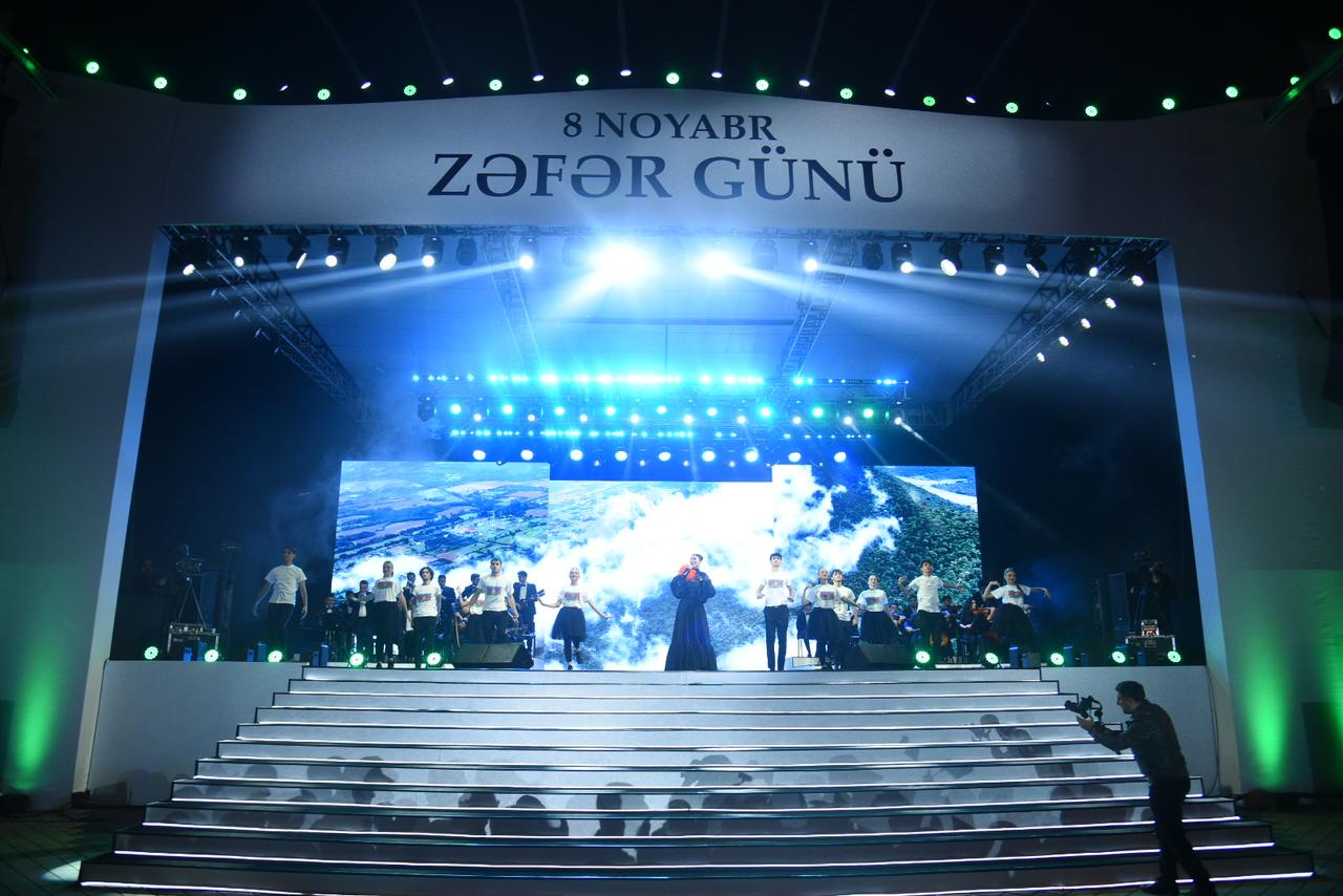 8 Noyabr - Zəfər Günü münasibətilə Bakıda təntənəli bayram konserti keçirilir (FOTO/VİDEO)