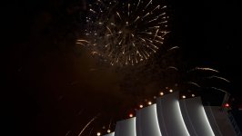 Zəfər Günü münasibətilə Bakıda bayram atəşfəşanlığı təşkil olunub (FOTO/VİDEO)