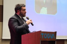 İstanbulda Azərbaycan-Türkiyə gənclərinin “Zəfərin 5 ili” forumu keçirilib (FOTO)