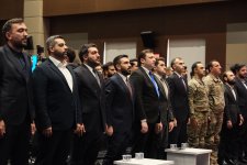 İstanbulda Azərbaycan-Türkiyə gənclərinin “Zəfərin 5 ili” forumu keçirilib (FOTO)