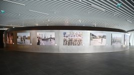 Prezident İlham Əliyev və Birinci xanım Mehriban Əliyeva Bakıda Zəfər abidəsini ziyarət edib və Zəfər muzeyinin açılışında iştirak ediblər (FOTO)