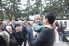 Xaçmaz rayonunda Şanlı Zəfərimizin beşinci ildönümü qeyd edilib (FOTO)