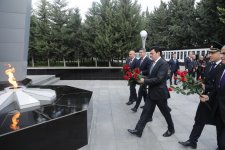 Xaçmaz rayonunda Şanlı Zəfərimizin beşinci ildönümü qeyd edilib (FOTO)